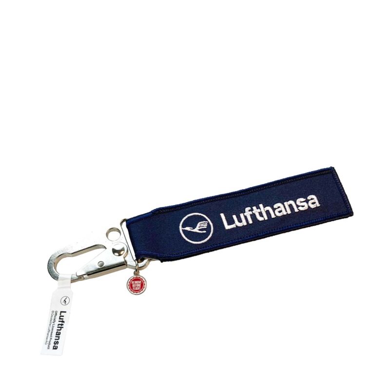 Remove Before Flight Flugzeug Karabiner Schlüsselanhänger Lufthansa