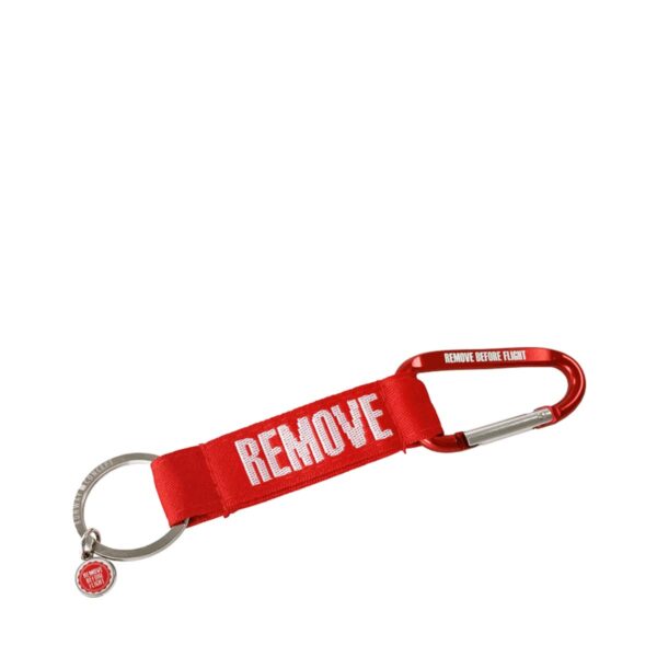 Remove Before Flight Karabiner Schlüsselanhänger