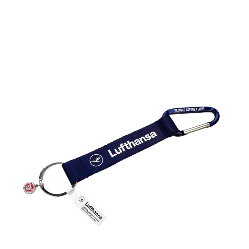 Remove Before Flight Karabiner Schlüsselanhänger Lufthansa