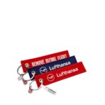 Remove Before Flight Schlüsselanhänger Lufthansa Set rot