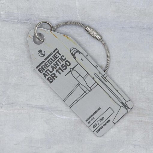 Aviationtag Marine Breguet Atlantic BR1150 61+08 silber – Bild 2