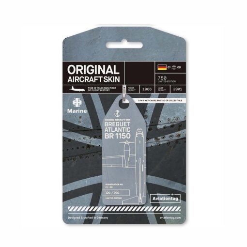 Aviationtag Marine Breguet Atlantic BR1150 61+08 dunkelgrau