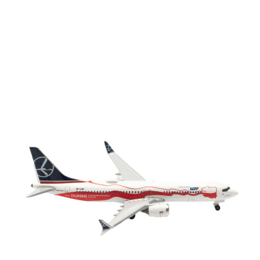Herpa Wings 1:500 LOT Polish Airlines Boeing 737 Max 8 SP-LVD 536790