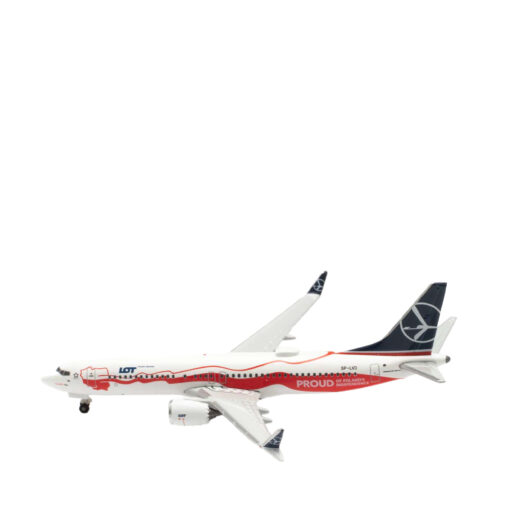 Herpa Wings 1:500 LOT Polish Airlines Boeing 737 Max 8 SP-LVD 536790 – Bild 2