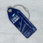 Aviationtag Air France A380 F-HPJF blau – Bild 2