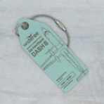 Aviationtag Wideroe De Havilland DHC-8 LN-WFP mint – Bild 2