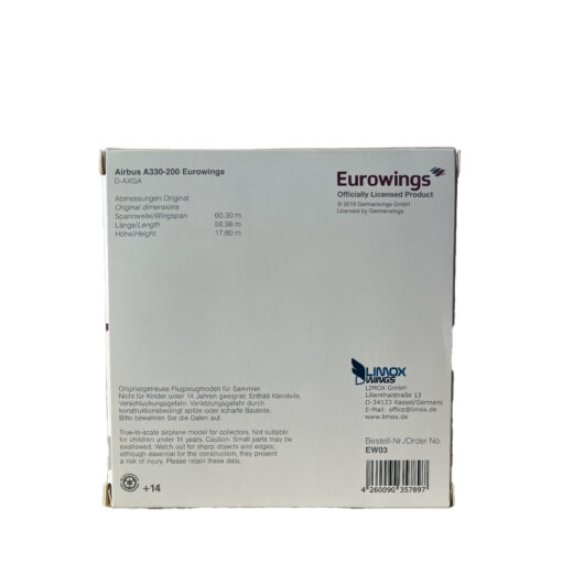 Limox Wings 1:500 Eurowings A330-200 D-AXGA EW03 – Bild 2