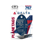 PlaneTags Delta Boeing 767 N143DA blau