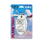 PlaneTags Delta CRJ-200LR N847AS weiß