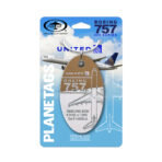 PlaneTags United Airlines Boeing 757 N559UA bicolor
