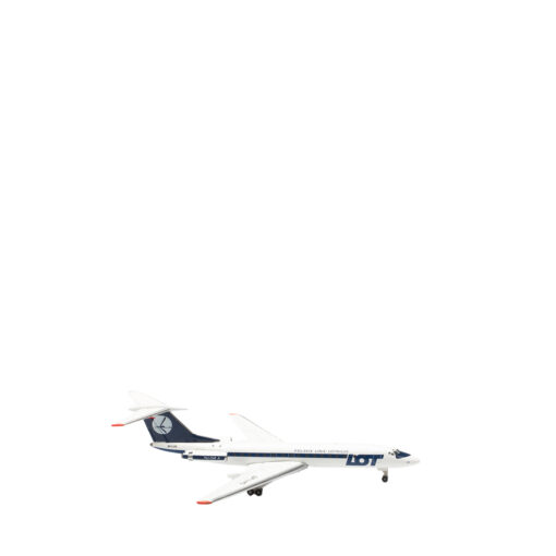Herpa Wings 1:500 LOT Polish Airlines Tupolev TU-134A SP-LHG 537025