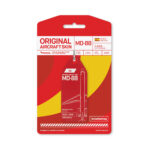Aviationtag Iberia MD 88 EC-FJE dunkelrot