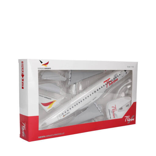 Herpa Wings Snapfit 1:100 German Airways Embraer E190 D-ACJJ 614368 – Bild 5