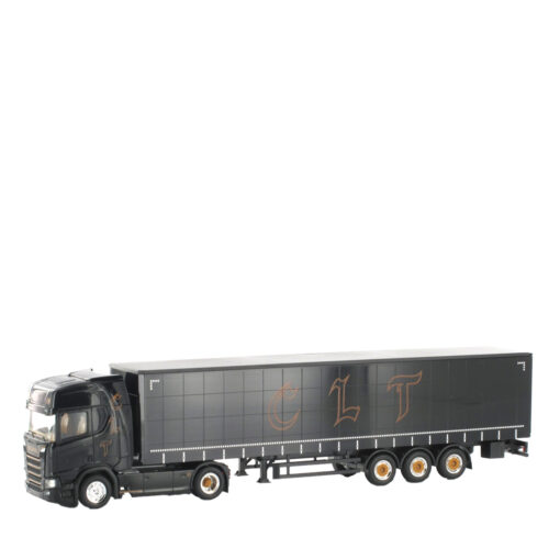 Herpa 1:87 Scania CR 20 HD Gardinenplanen-Sattelzug „CLT“ 945189