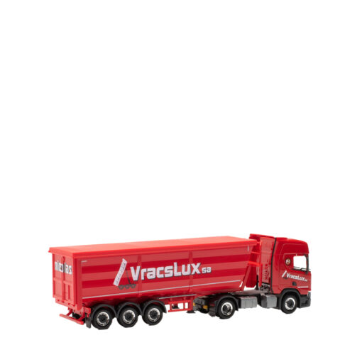 Herpa 1:87 Scania CR 20 HD Stahlrundmulden-Sattelzug „VracsLux“ 316859 – Bild 4