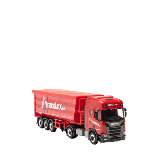 Herpa 1:87 Scania CR 20 HD Stahlrundmulden-Sattelzug „VracsLux“ 316859 – Bild 3