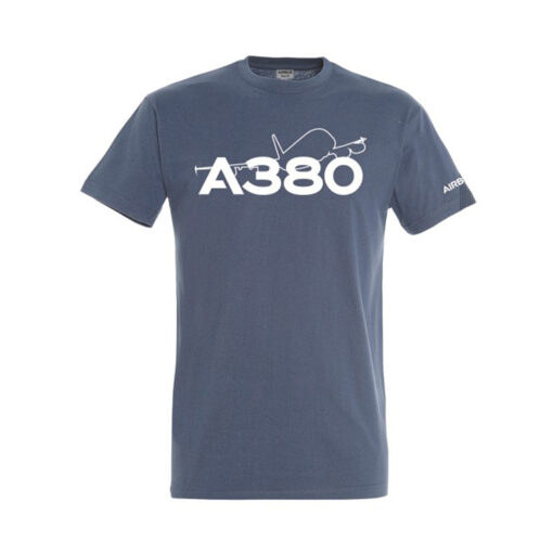 Airbus A380 T-Shirt Blau