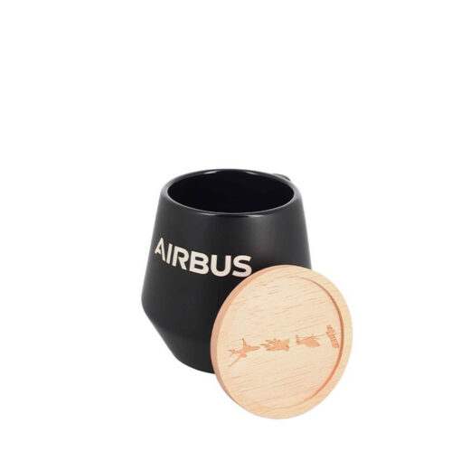 Airbus Becher schwarz