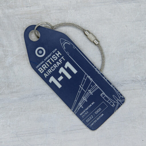 Aviationtag Royal Air Force BAC 1-11 ZH763 blau – Bild 2