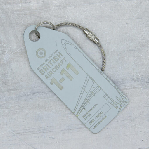 Aviationtag Royal Air Force BAC 1-11 ZH763 grau – Bild 2