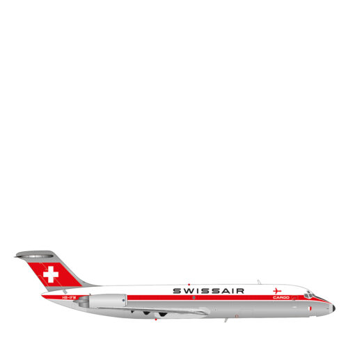 Herpa Wings 1:200 Swissair Douglas DC-9-30F HB-IFW 573344 Vorbestellung