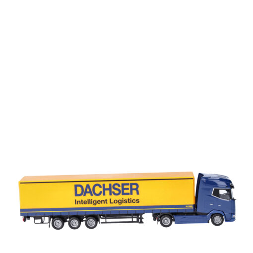 Herpa 1:87 DAF XG+ Gardinenplanen-Sattelzug „Dachser“ 958110 (Clubmodell) – Bild 3