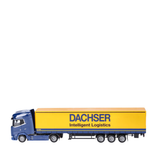 Herpa 1:87 DAF XG+ Gardinenplanen-Sattelzug „Dachser“ 958110 (Clubmodell) – Bild 2