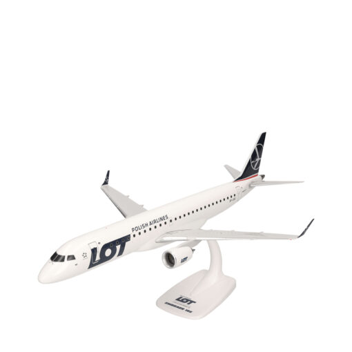 Herpa Wings Snapfit 1:100 LOT Polish Airlines Embraer E195 SP-LND 613989