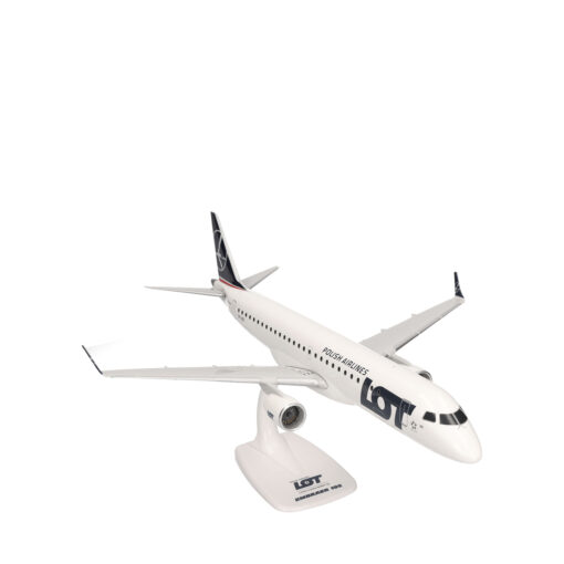 Herpa Wings Snapfit 1:100 LOT Polish Airlines Embraer E195 SP-LND 613989 – Bild 2