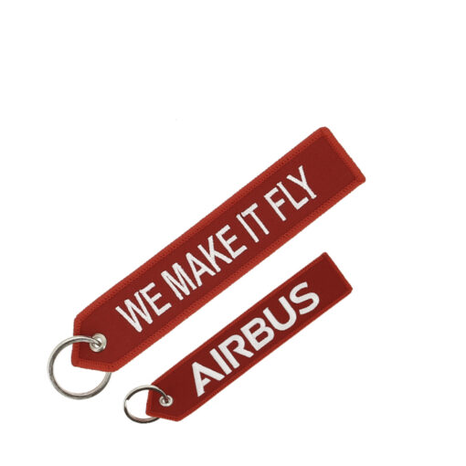 Airbus Schlüsselanhänger rot