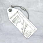 Aviationtag Air Atlanta Icelandic Boeing 747 TF-AAK weiß / Iron Maiden – Bild 2