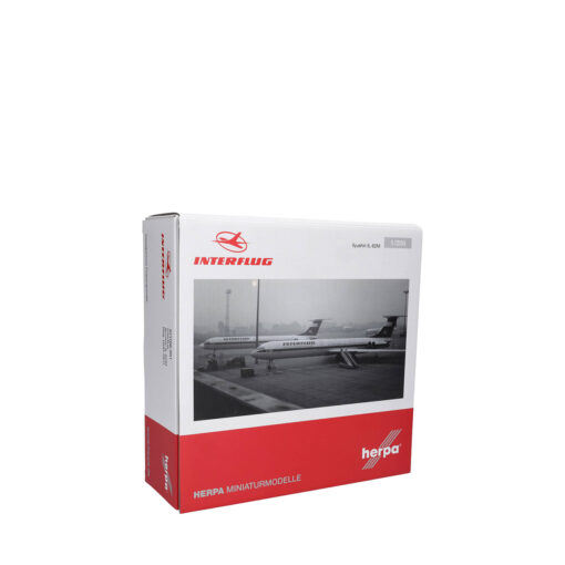 Herpa Wings 1:200 Interflug Ilyushin IL-62M DDR-SEO 571708-001 – Bild 5