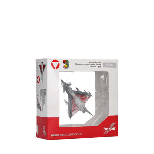 Herpa Wings 1:200 Austrian Air Force Eurofighter Typhoon 7L-WC 573436 – Bild 5