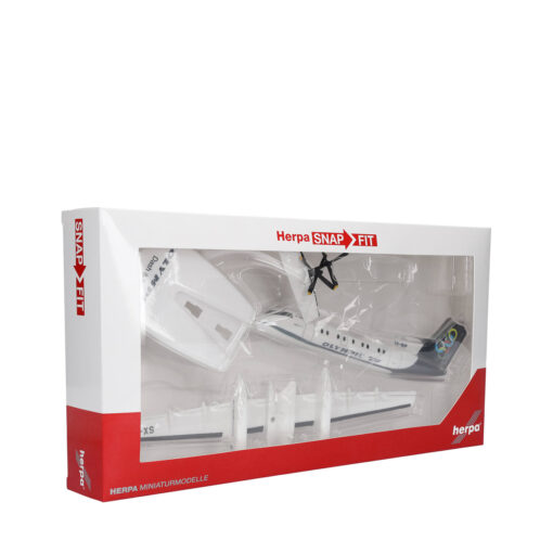 Herpa Wings Snapfit 1:100 Olympic Air DHC-8-100 SX-BIP 614238 – Bild 5