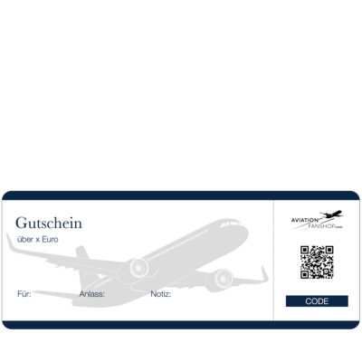 Aviation Fanshop Gutschein
