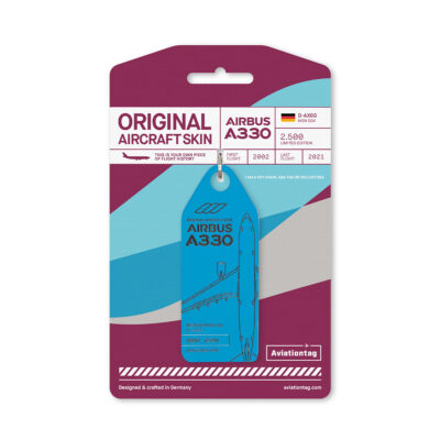 Aviationtag Eurowings A330 D-AXGG blau
