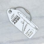 Aviationtag Eurowings A330 D-AXGG weiß – Bild 2