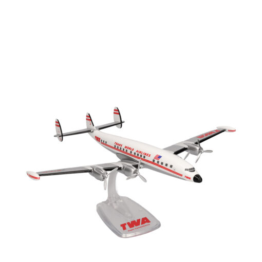 Herpa Wings Snapfit 1:125 Trans World Airlines Lockheed L-1049G N7104C 614467 – Bild 2