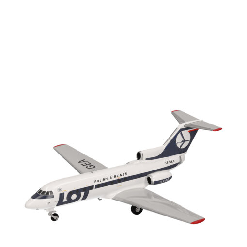 Herpa Wings 1:200 LOT Polish Airlines Yakovlev Yak-40 SP-GEA 573139 – Bild 3