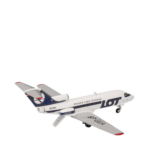 Herpa Wings 1:200 LOT Polish Airlines Yakovlev Yak-40 SP-GEA 573139 – Bild 4