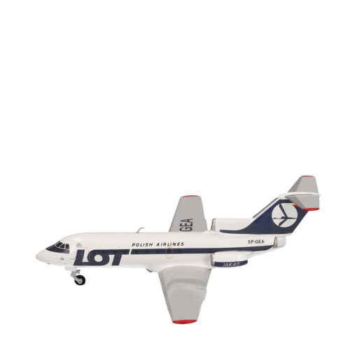 Herpa Wings 1:200 LOT Polish Airlines Yakovlev Yak-40 SP-GEA 573139 – Bild 2