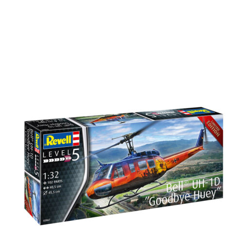 Revell Modellbausatz 1:32 German Army Bell UH-1D 73+08 03867 – Bild 3