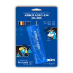Airlinertags Brussels Airlines A320 OO-SND blau