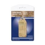 Aviationtag Gravitas Aviation De Havilland Canada DHC-6 N460TA gold