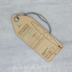 Aviationtag Gravitas Aviation De Havilland Canada DHC-6 N460TA gold – Bild 2