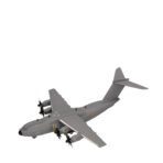 Herpa Wings 1:200 Belgian Air Force A400M CT-02 573665 – Bild 3