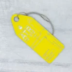Aviationtag ATR 72 Hunnu Air 2 Juce gelb yellow