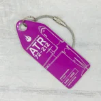 Aviationtag ATR 72 Hunnu Air 2 Juce violett lila purple