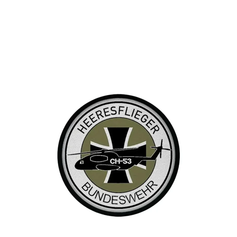 CH-53 Patch gewebt Klett
