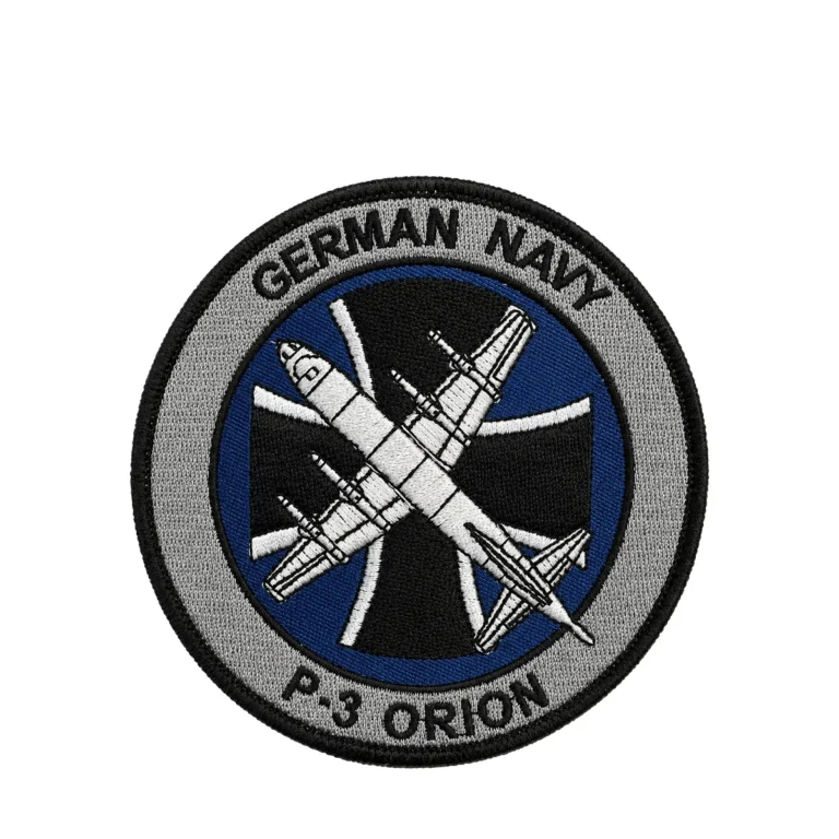 German Navy P-3 Orion Patch gestickt Klett